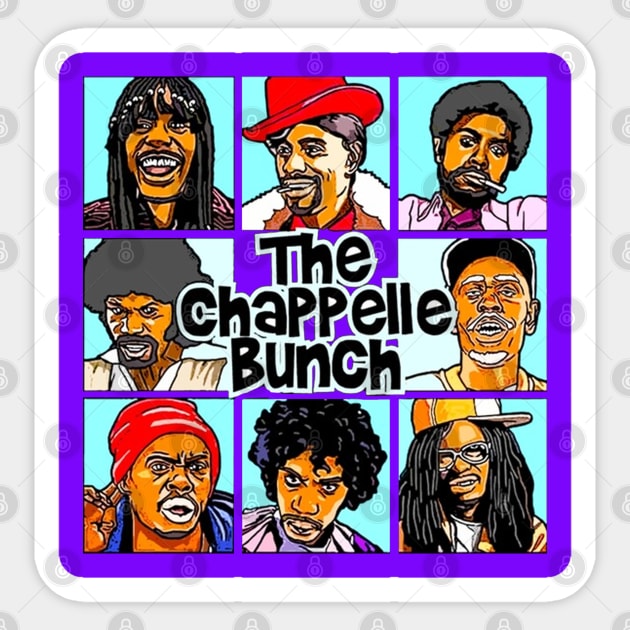 Chappelle Bunch Sticker by 404pageNotfound